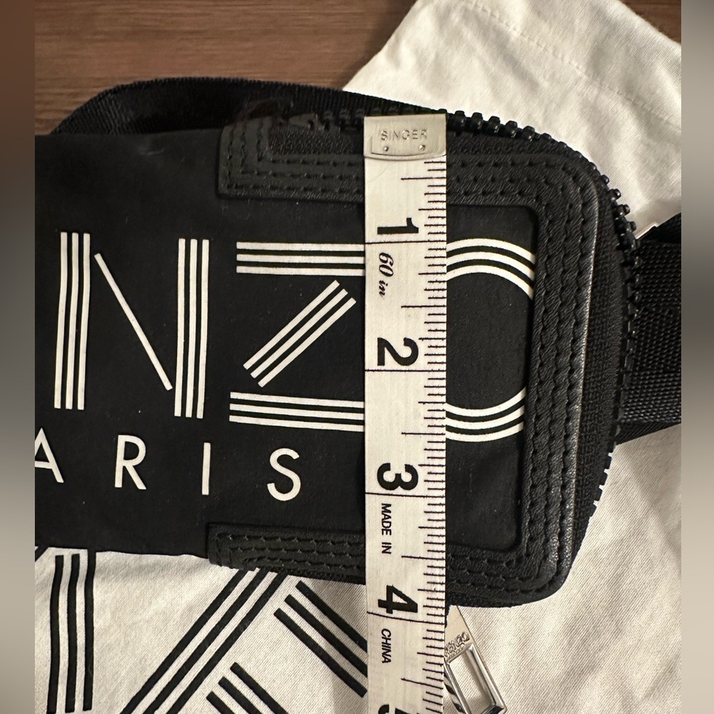 Kenzo Black and White Phone and card wallet Bag - Picture 4 of 5